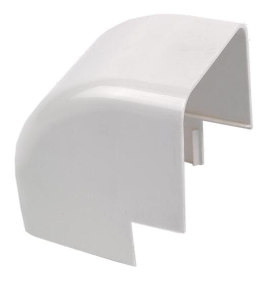 Coude 90 angle extérieur ivoire pour goulotte 110 AG110AE
