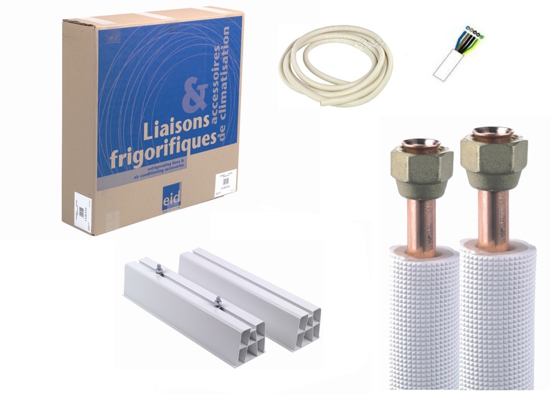 Pack clim sol flare 1/4-1/2 PE blanc 3m 5g15 AS450P 03FS1412S
