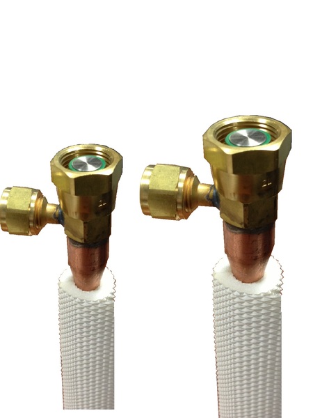Liaison prech déconnectable Bl-s2-d0 (M1) 1/4-3/8 3m avec 4 raccords PA 03PSD1438M1