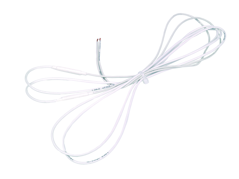 Cordon chauffant simple peau 3,5m dont 2,5m chaud 24w 220v. Ne pas immerger AS01B
