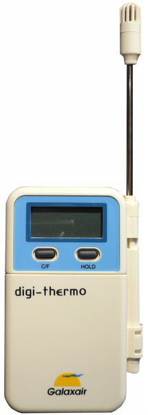 Thermomètre digital -50° a +70°c, précision +/-1°c, hygro entre 20% et 99% OH05
