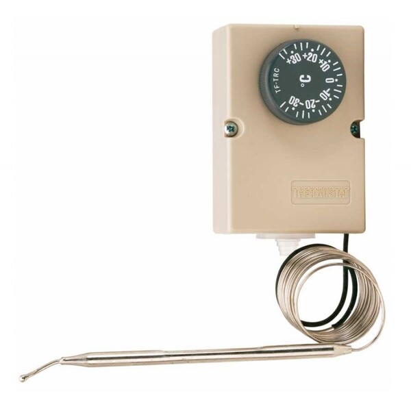 Thermostat avec bulbe capillaire -35°C à + 35°C, capillaire 1,5 m TF-TRC