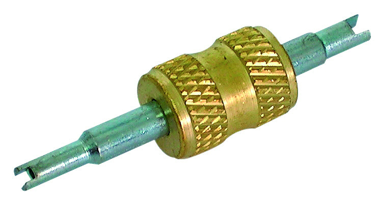 Démonte Schrader pour R410A à corps métal CVH02