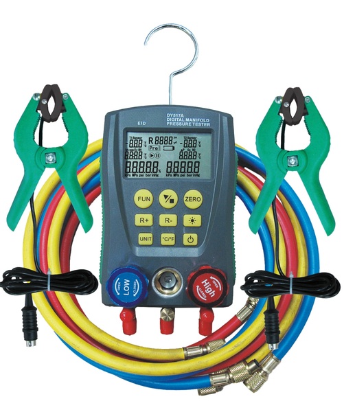 Mano électronique mallette 3 flex tous gaz et vannes OM20