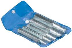Evaseurs en lot de 5 mandrins  1/4&quot;-5/16&quot;-3/8&quot;-1/2&quot;-5/8&quot; 193S