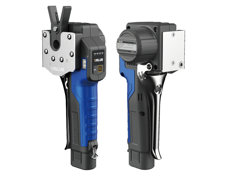 Dudgeonnière électrique à batterie (livrée avec 2 batteries) 1/4&quot;, 5/16&quot;, 3/8&quot;, TF-VET19LI