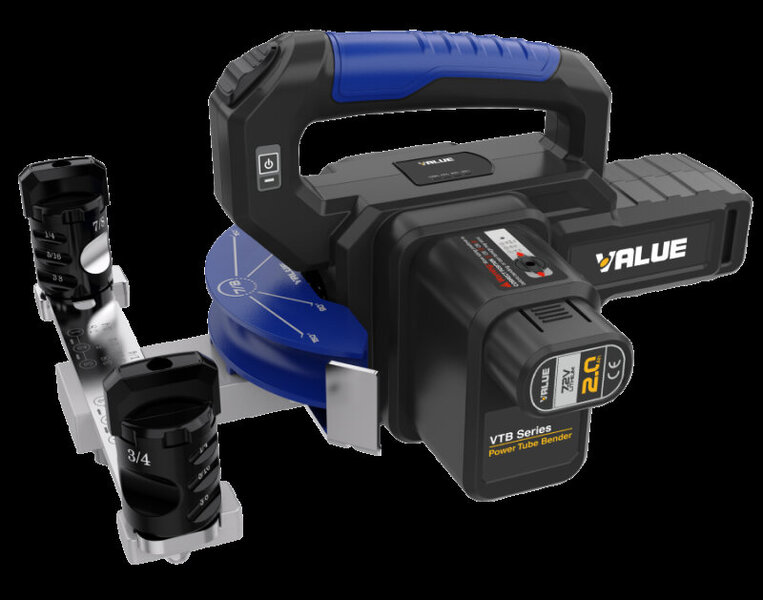 Cintreuse électrique à batterie 1/4&quot;, 5/16&quot;, 3/8&quot;, 1/2&quot;, 5/8&quot;, 3/4&quot;, 7/8&quot; et 6, TF-VTB22L